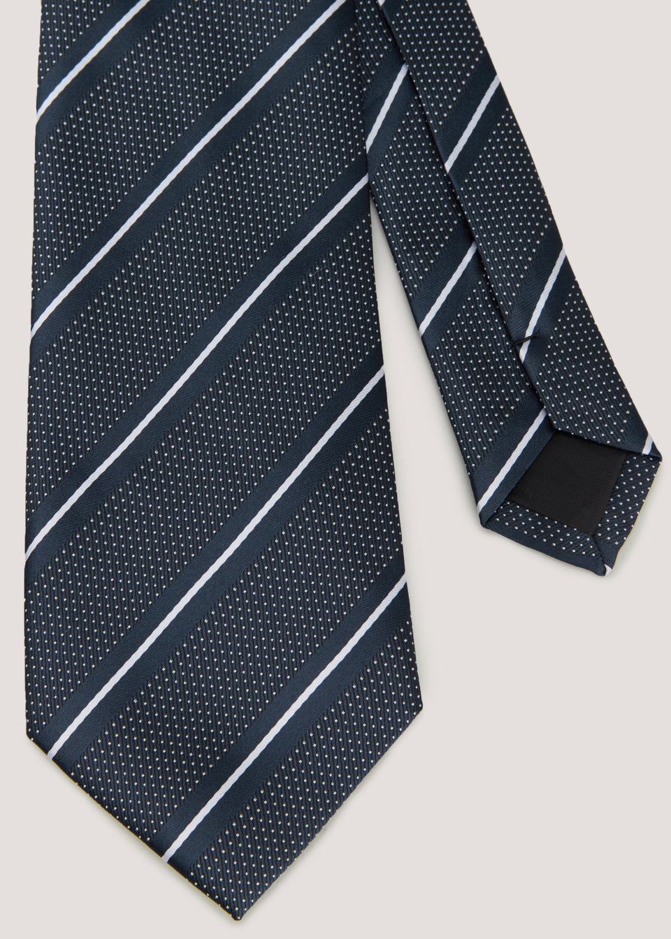 Taylor & Wright Navy Stripe Tie