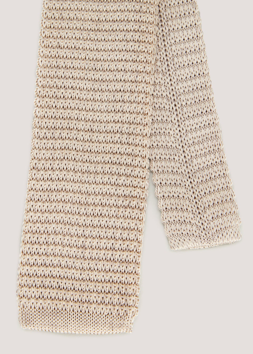 Taylor & Wright Champagne Knitted Tie