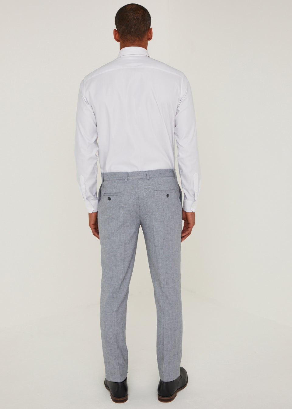 Taylor & Wright Hanks Grey Slim Fit Suit Trousers