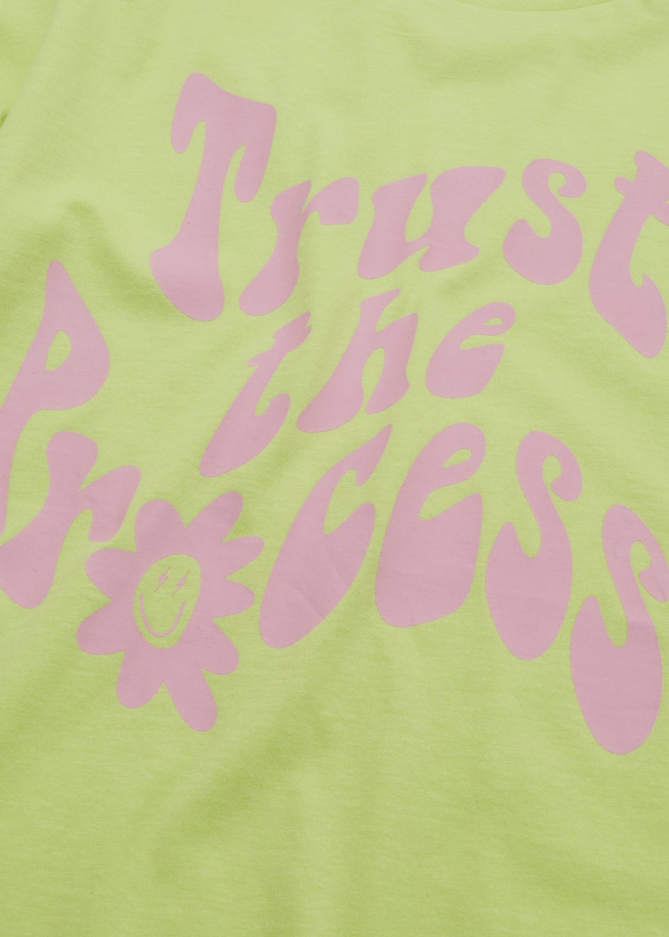 Girls Candy Couture Lime 70s T-Shirt (9-16yrs)