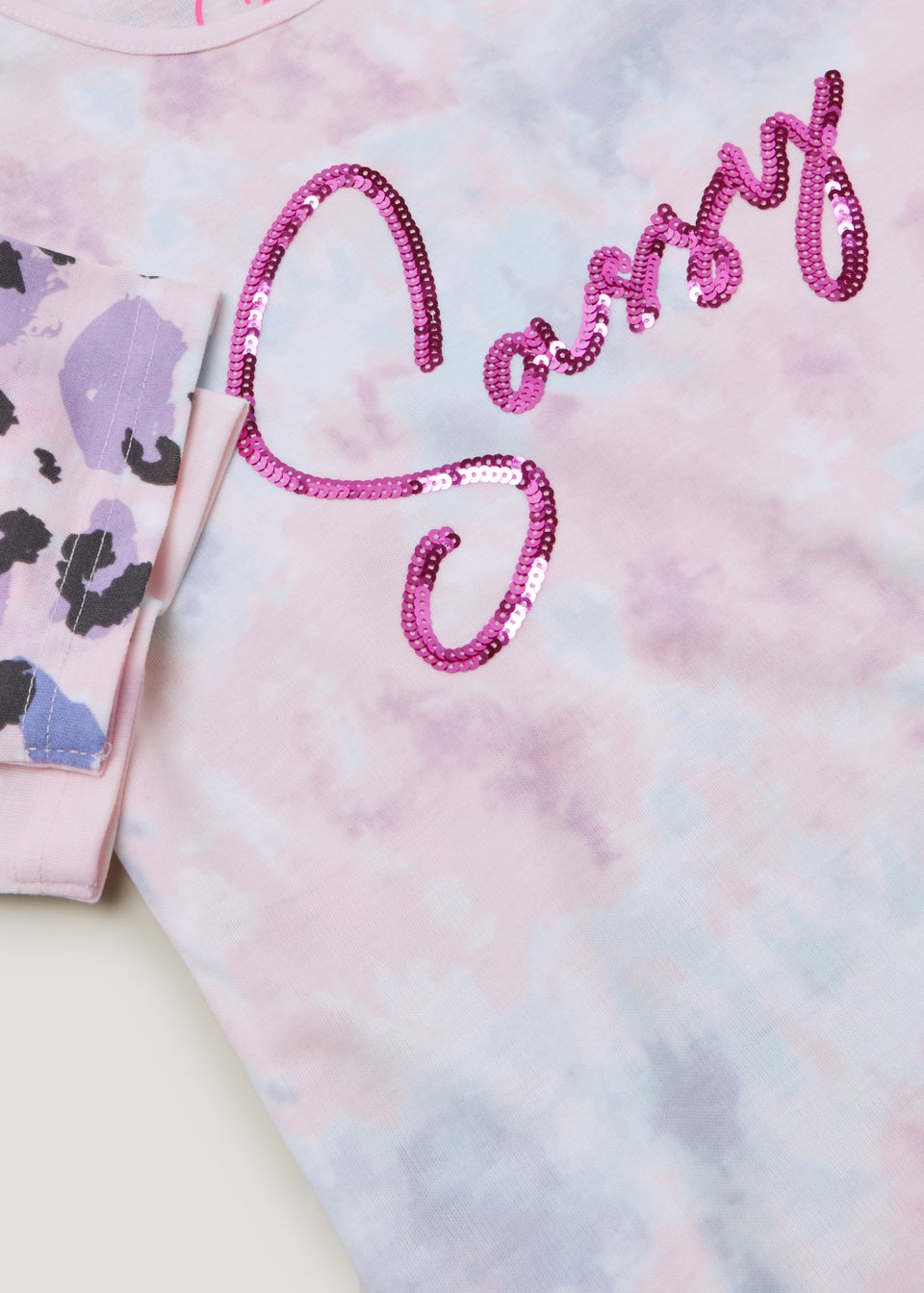 Girls 2 Pack Pink Sassy Nighties (4-13yrs)