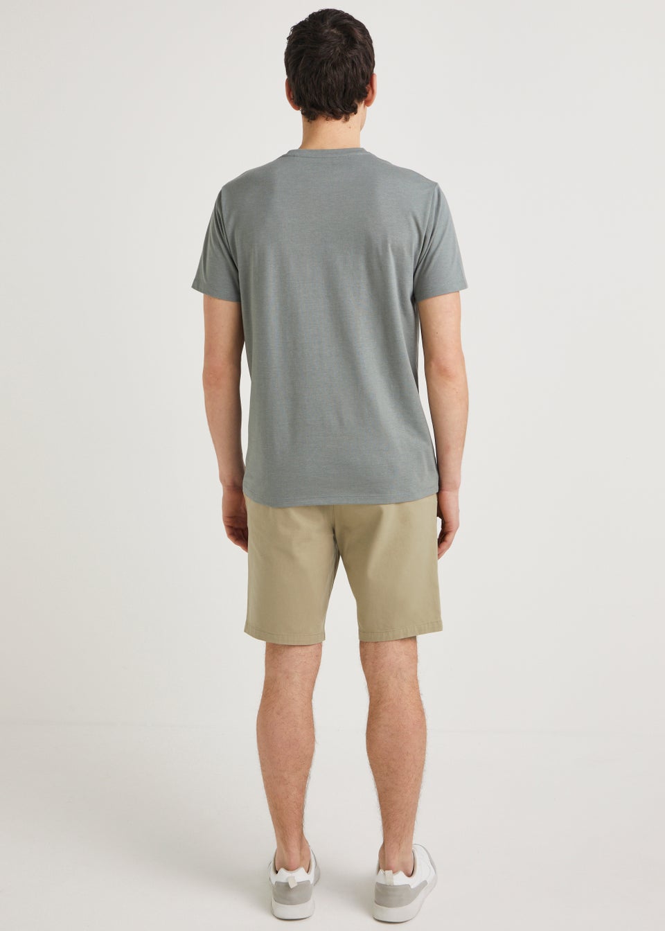 Stone Straight Fit Chino Shorts