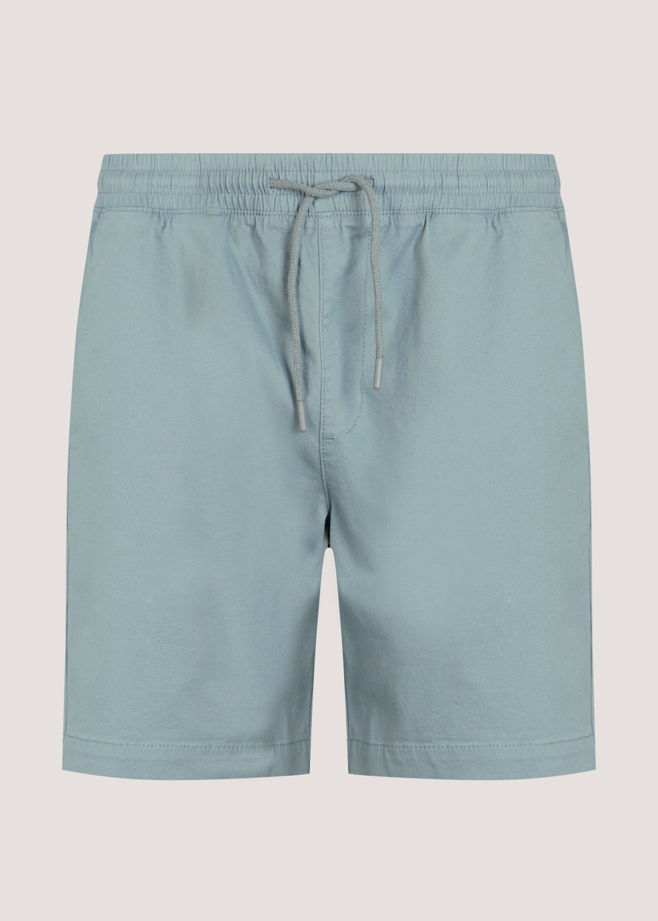 Teal Drawcord Chino Shorts