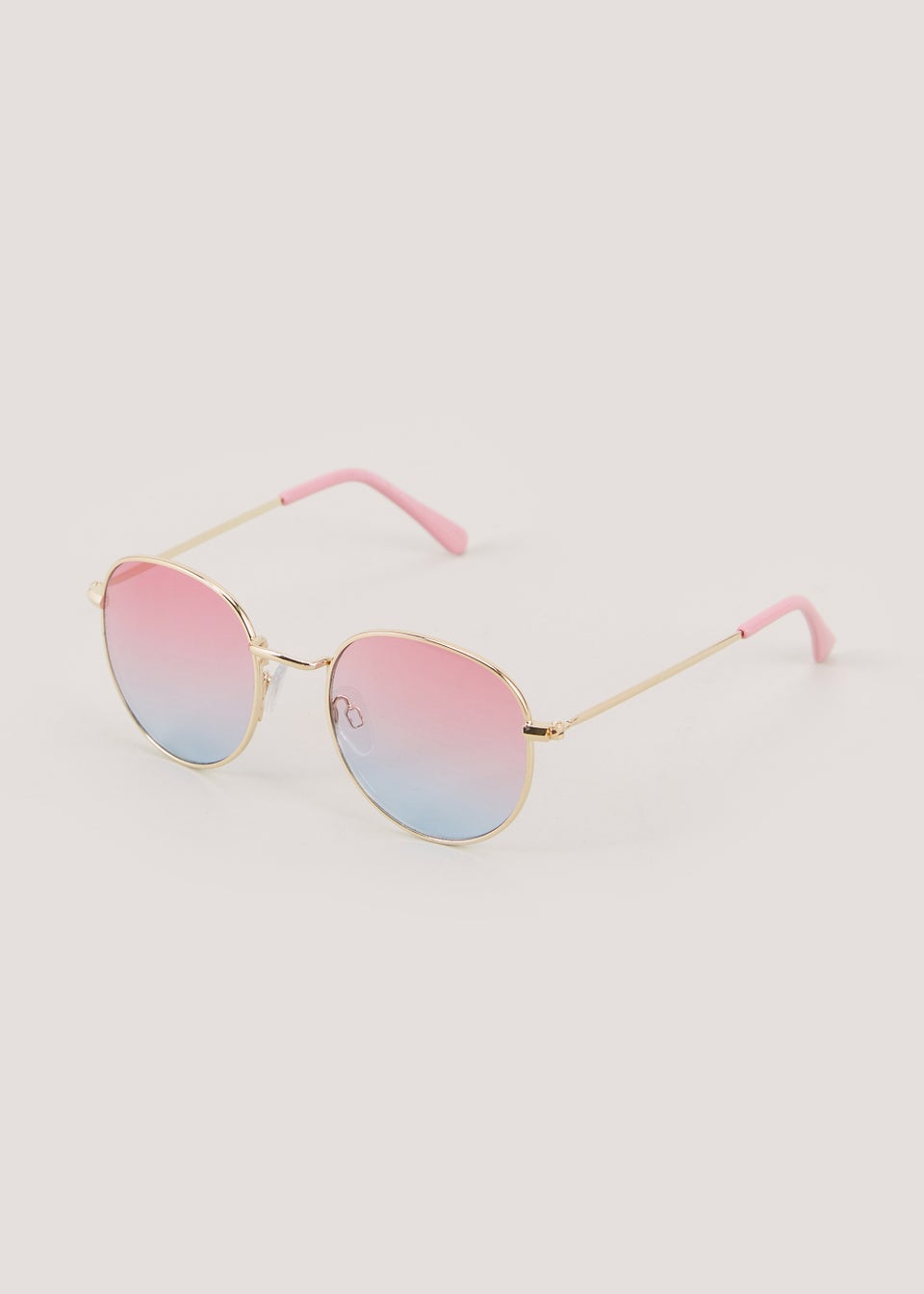 Kids Multicoloured Rainbow Round Sunglasses (3-10yrs)