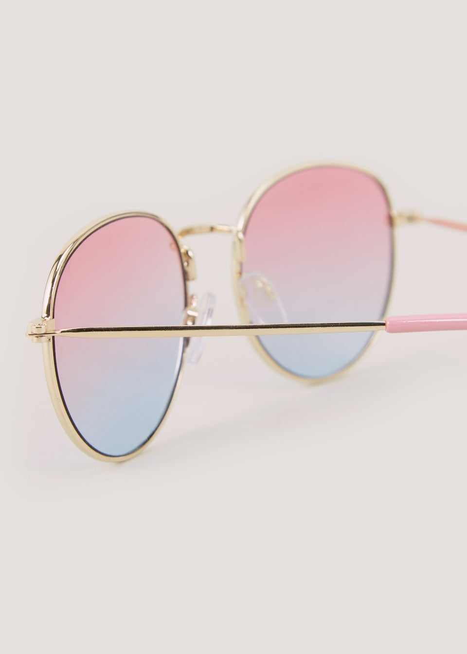 Kids Multicoloured Rainbow Round Sunglasses (3-10yrs)