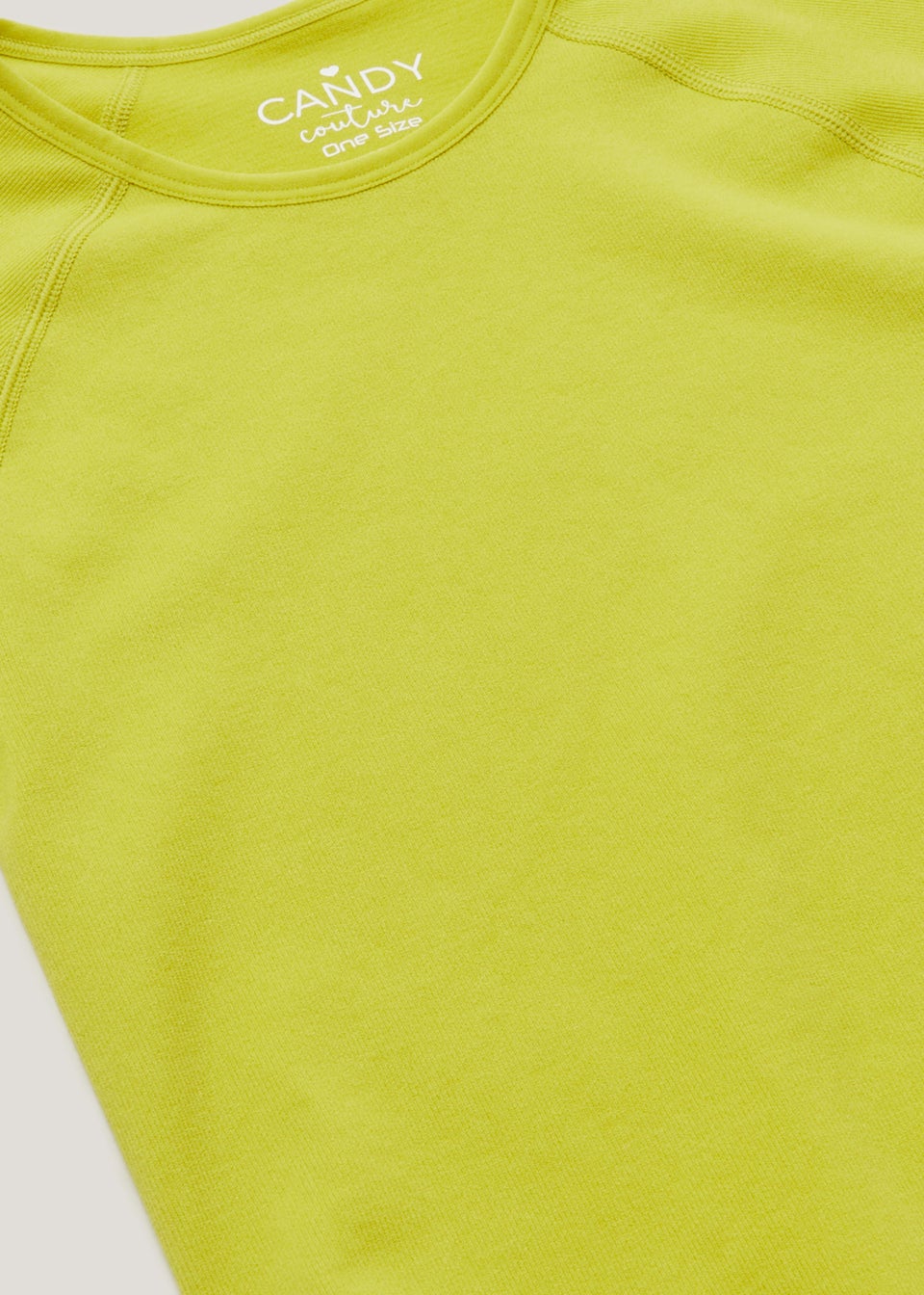 Girls Candy Couture Lime Seamless Bodysuit (9-16yrs)