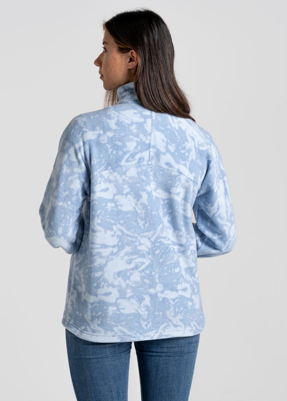 Craghoppers Mist Print Lani Half Zip Fleece