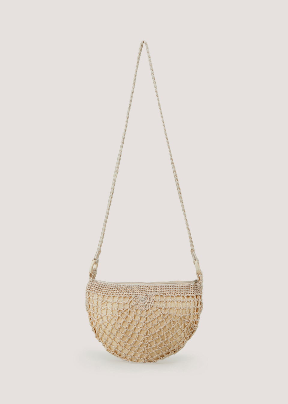 White clutch clearance bag matalan
