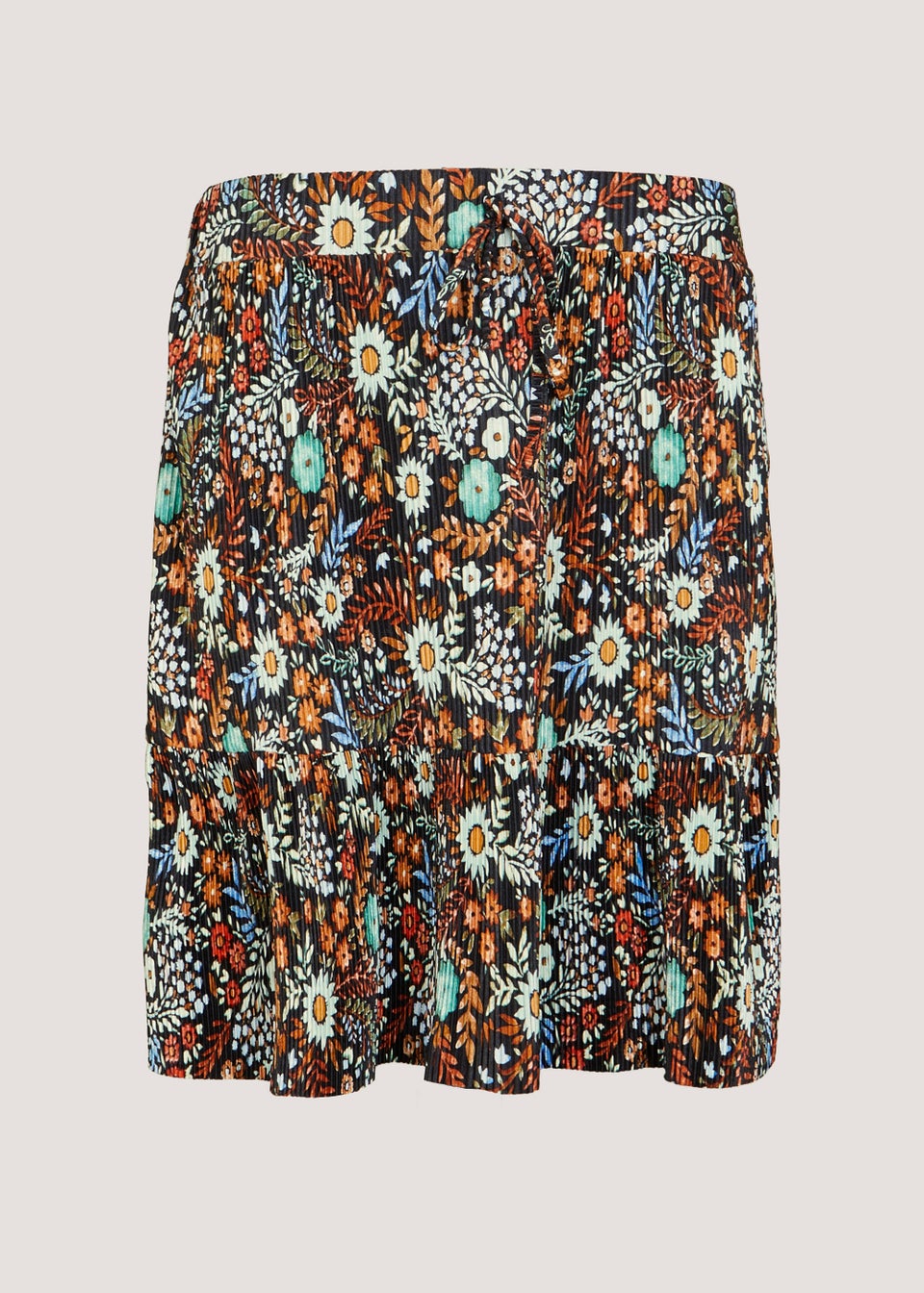 Multicoloured Floral Skirt