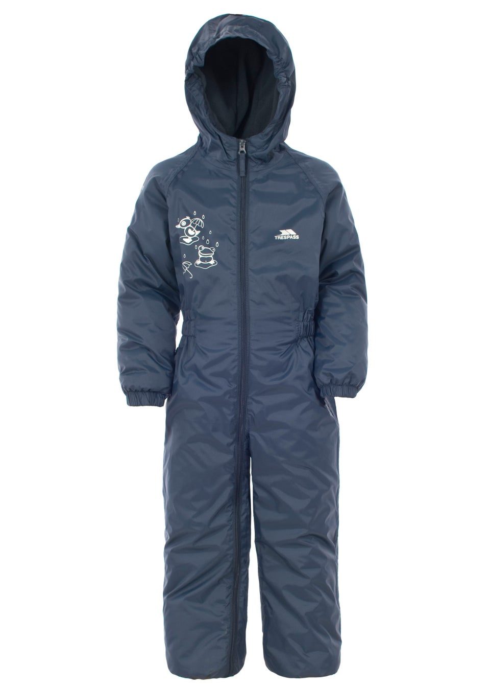 Boys Trespass Navy Dripdrop Puddle Suits 2 8yrs Matalan