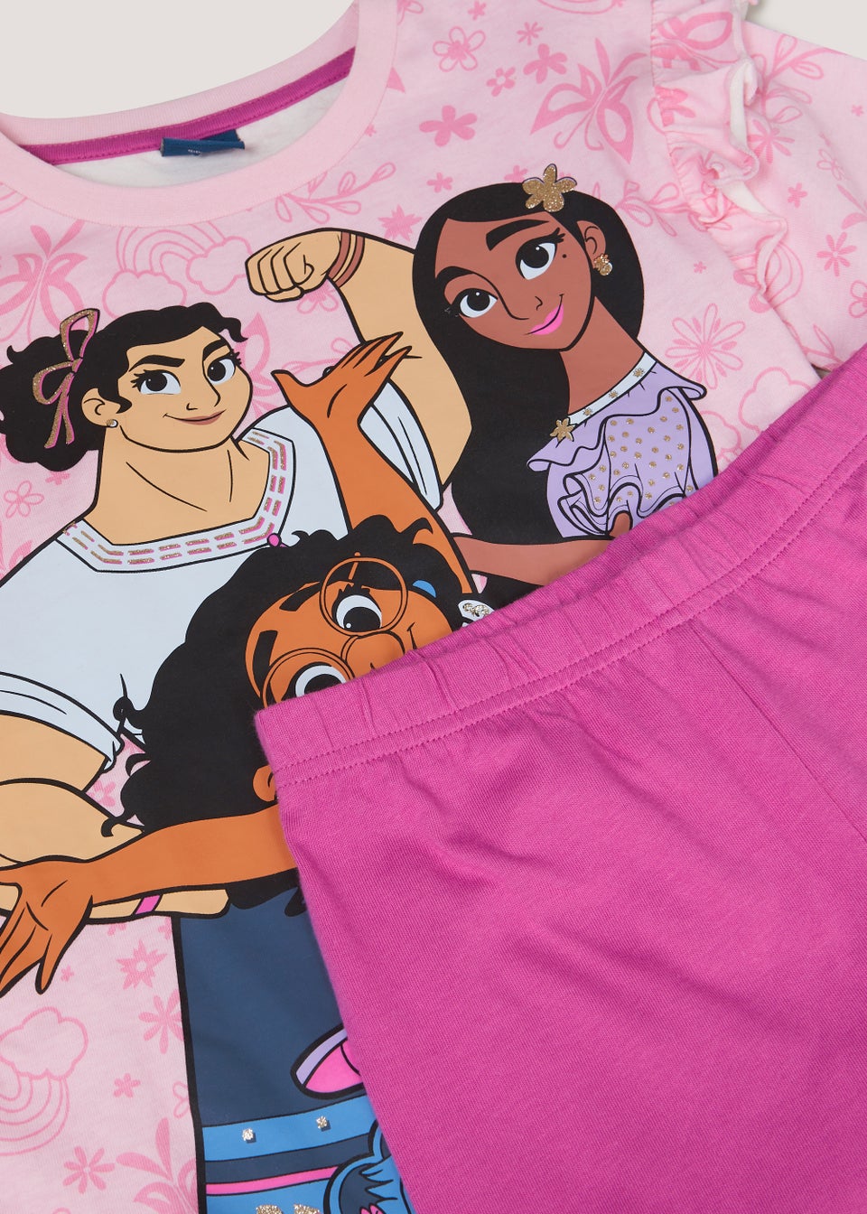 Girls Pink Disney Encanto Pyjama Set (2-9yrs)