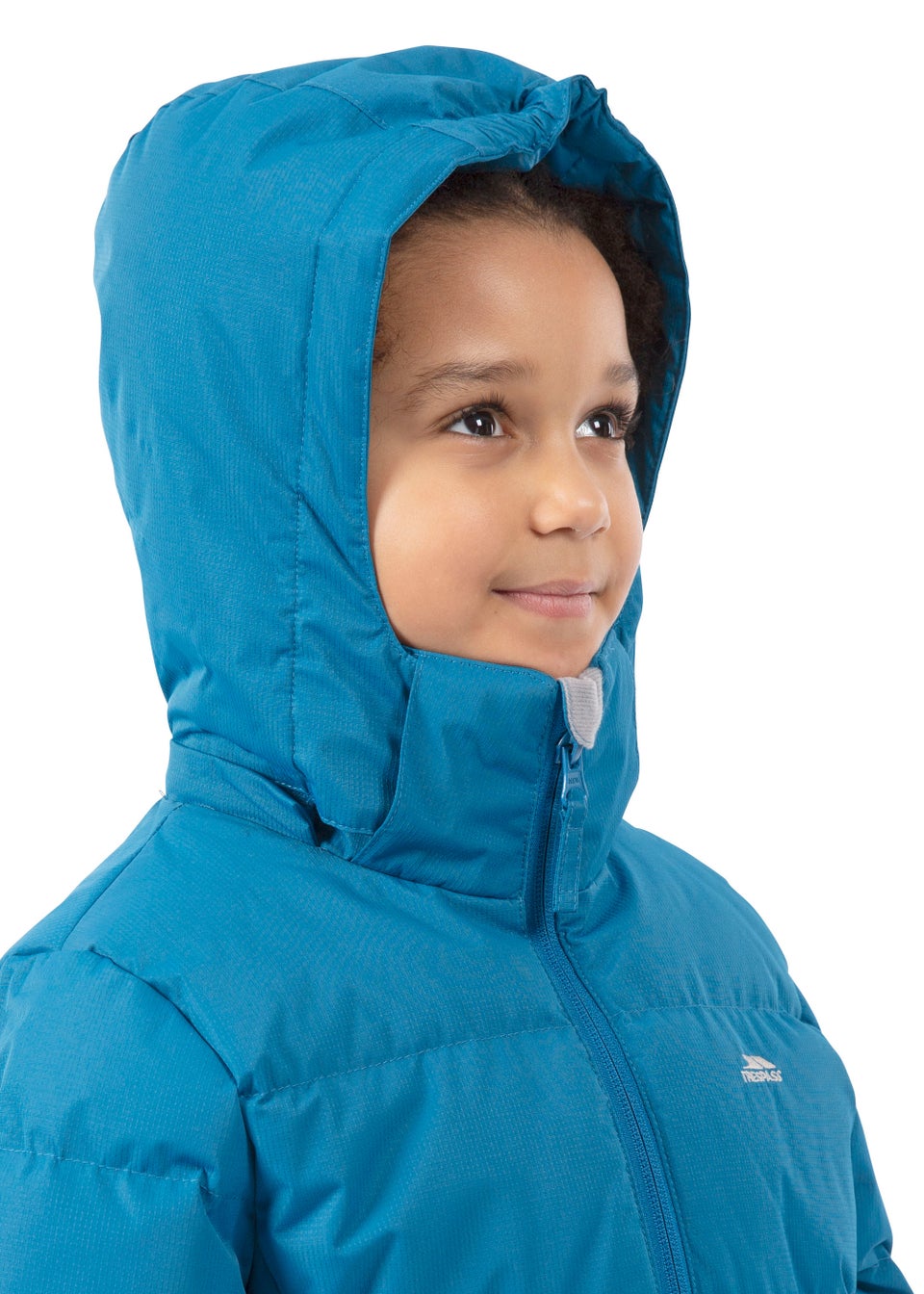 Trespass tiffy kid's waterproof down jacket discount