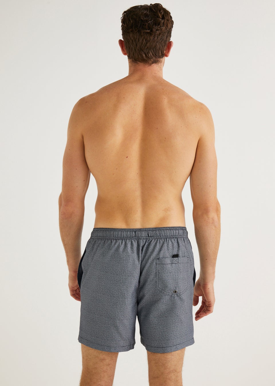 Grey Design Swim Shorts Matalan
