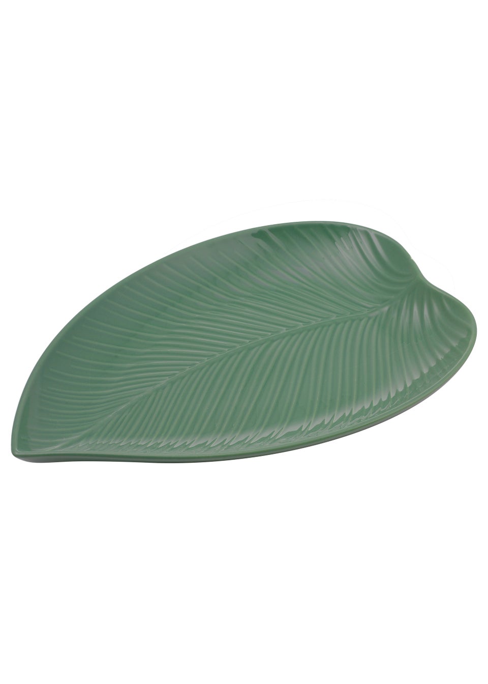 Mason Cash In The Forest Green Leaf Platter Matalan