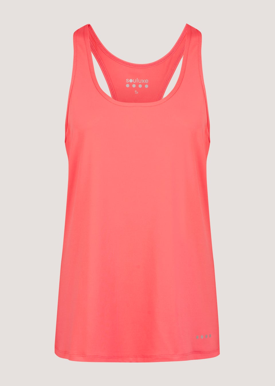 Souluxe Coral Mesh Sports Vest