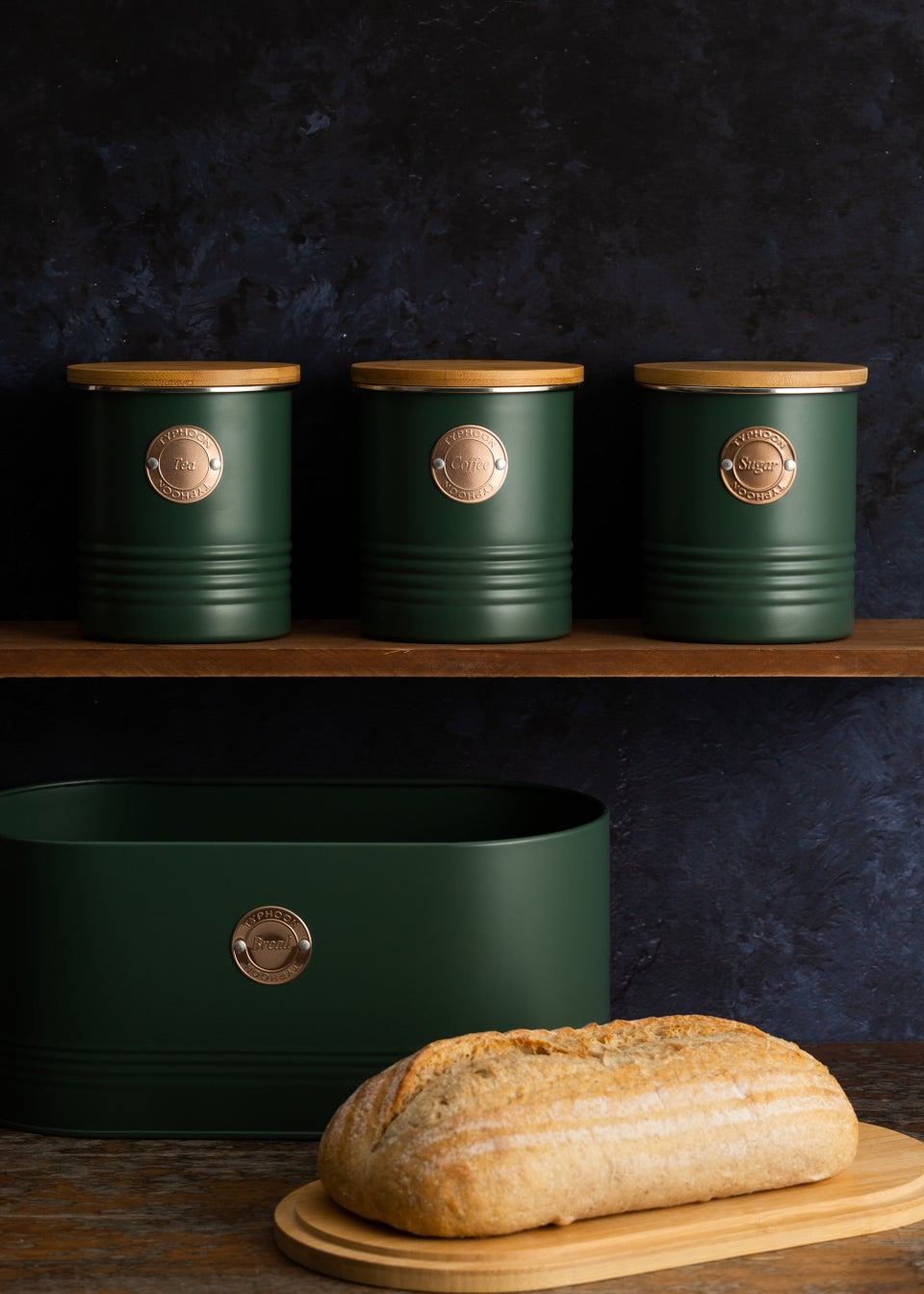 Typhoon Living Green Coffee Storage (1L)