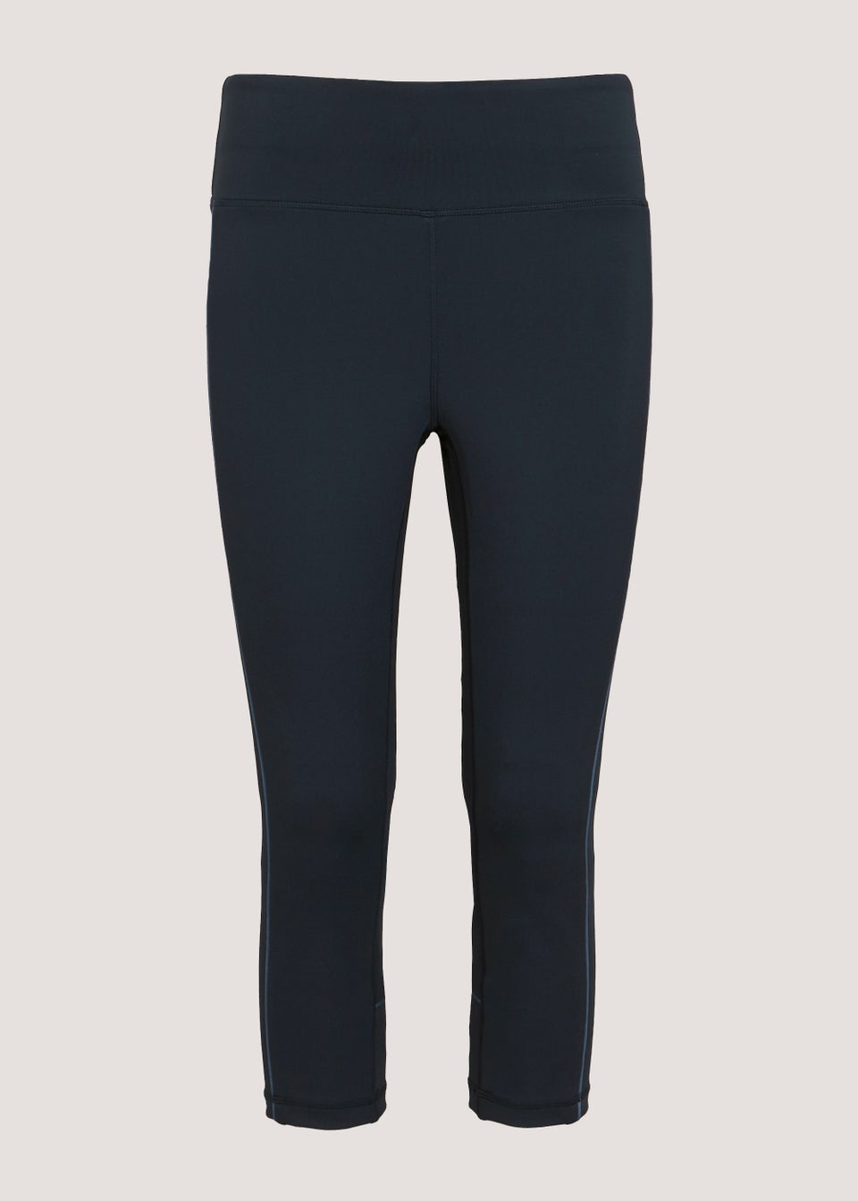 Navy capri sports leggings hotsell
