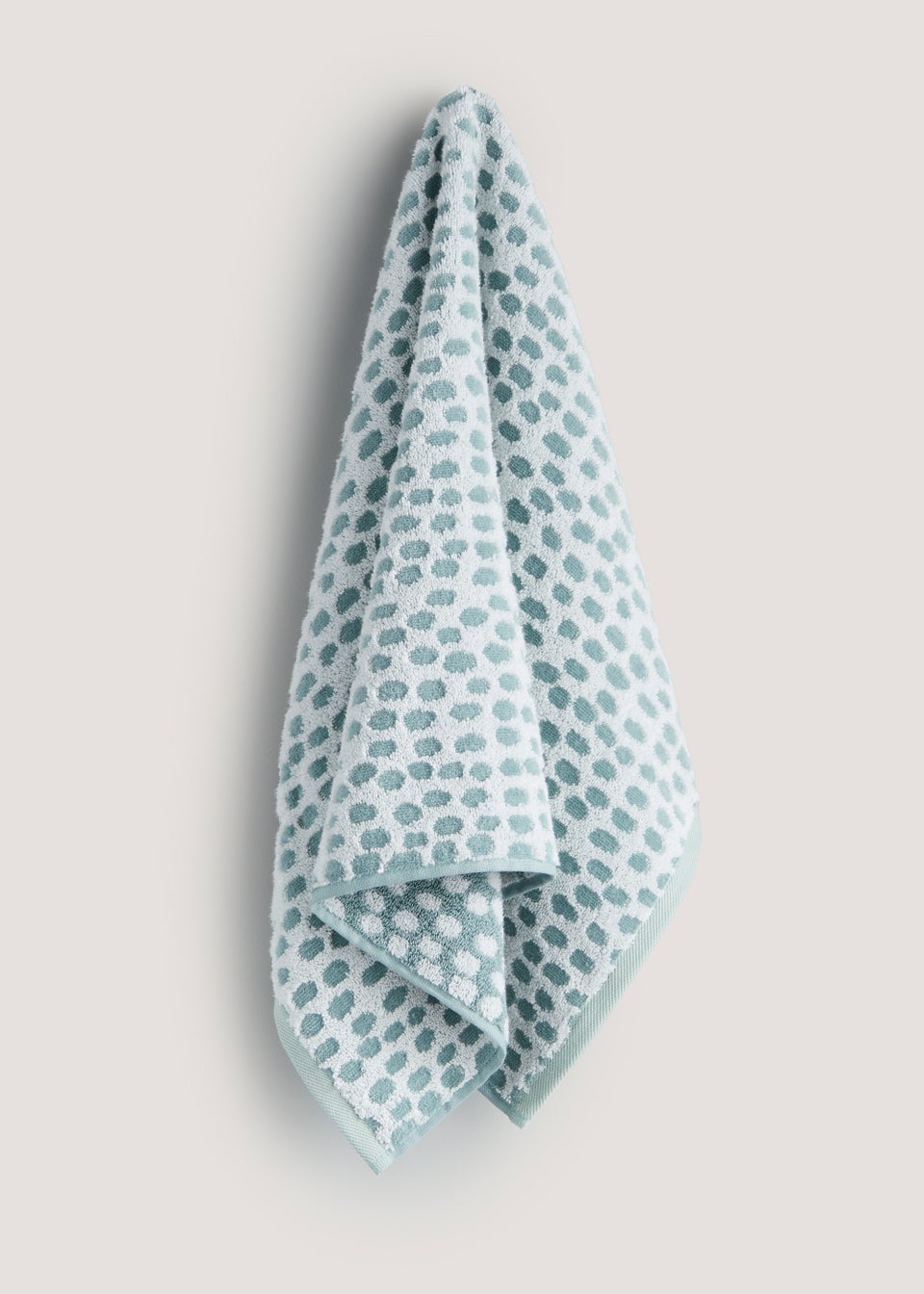 Blue Dash 100% Cotton Hand Towel