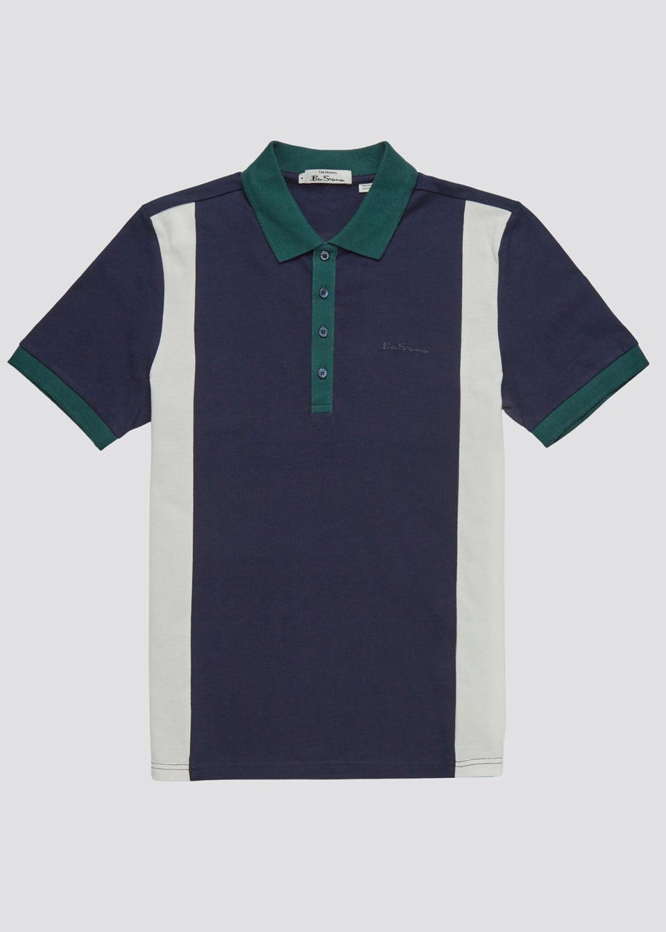 Ben Sherman Dark Blue Vintage Sports Polo Shirt - Matalan