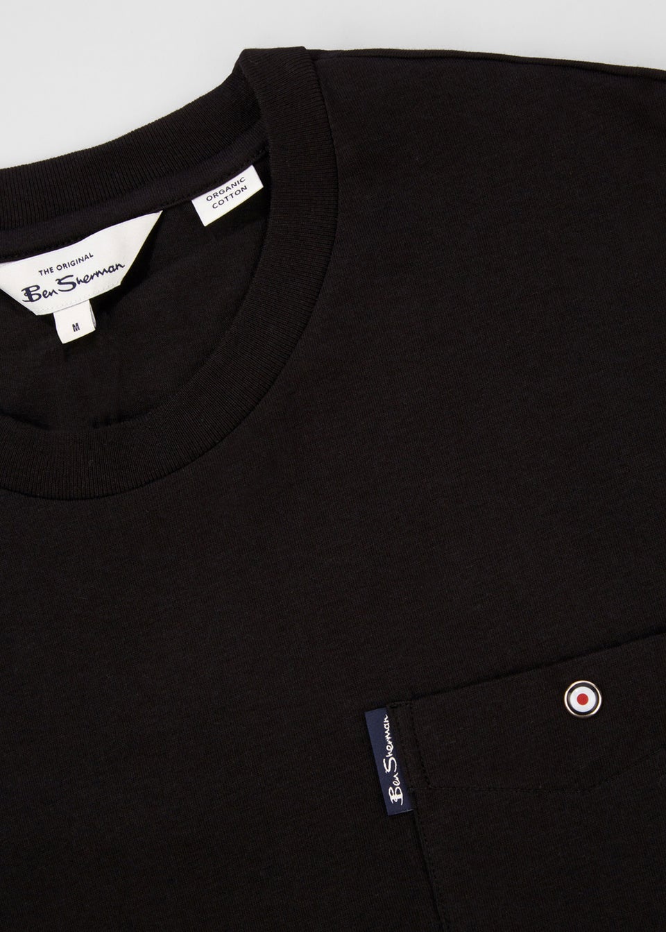 Ben Sherman Black Signature Pocket T-Shirt