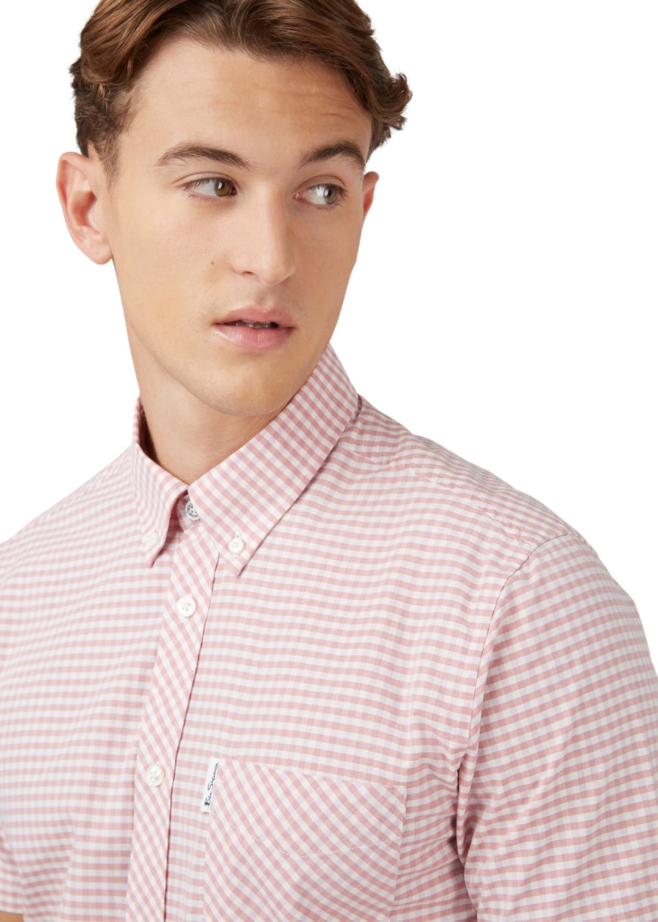 Ben Sherman Red Check 100% Cotton Shirt