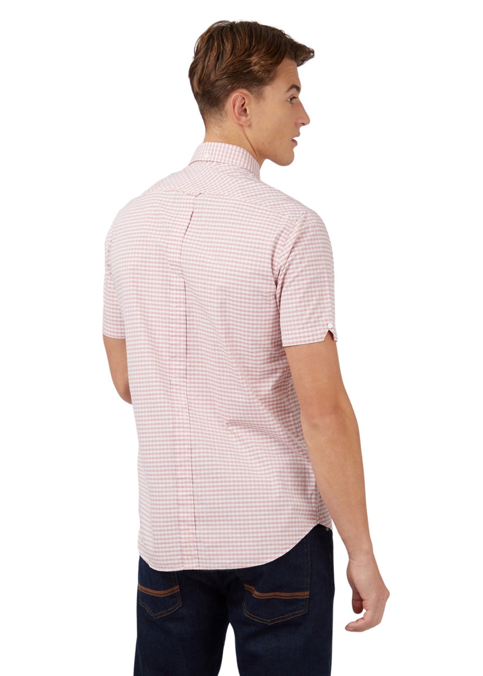 Ben Sherman Red Check 100% Cotton Shirt