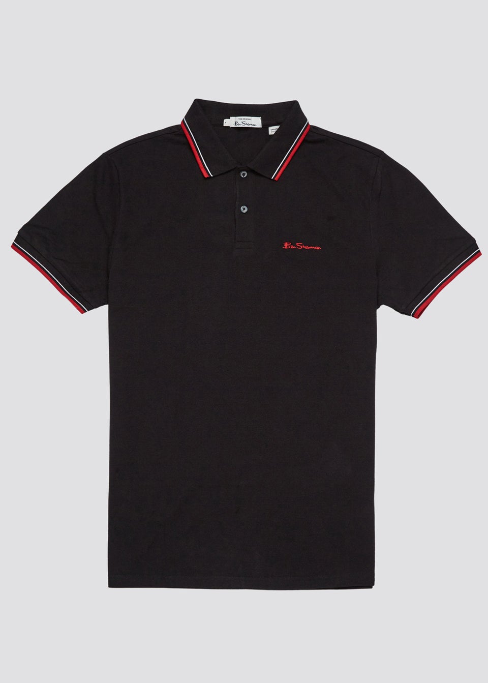 Ben Sherman Black Signature Polo Shirt