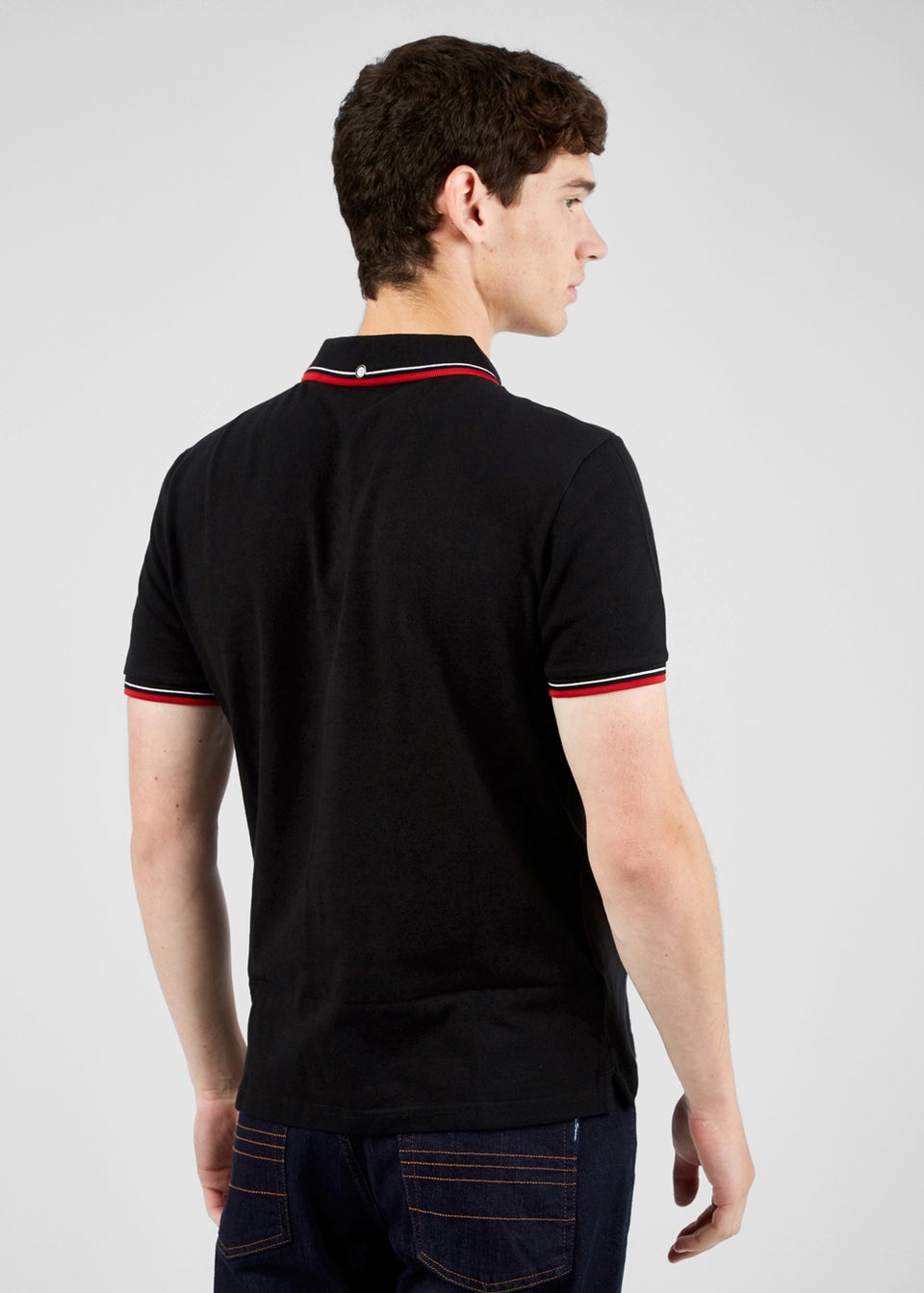 Ben Sherman Black Signature Polo Shirt