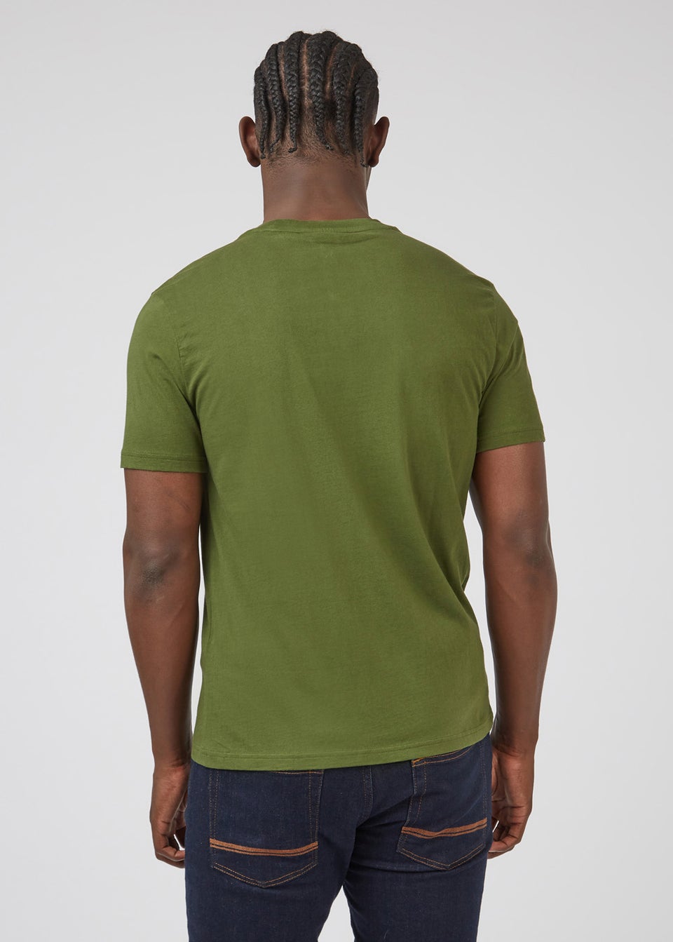 Ben Sherman Camouflage Signature Flock T-Shirt
