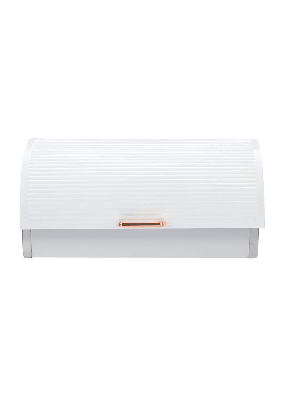 Tower White Roll Top Bread Bin (19cm x 38cm x 27cm)
