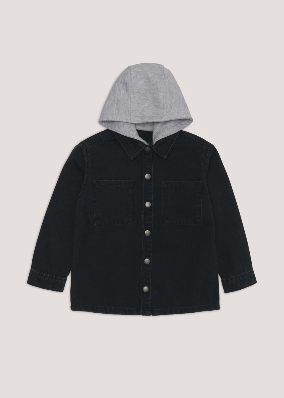 Boys Black Overshirt 4 11yrs Matalan