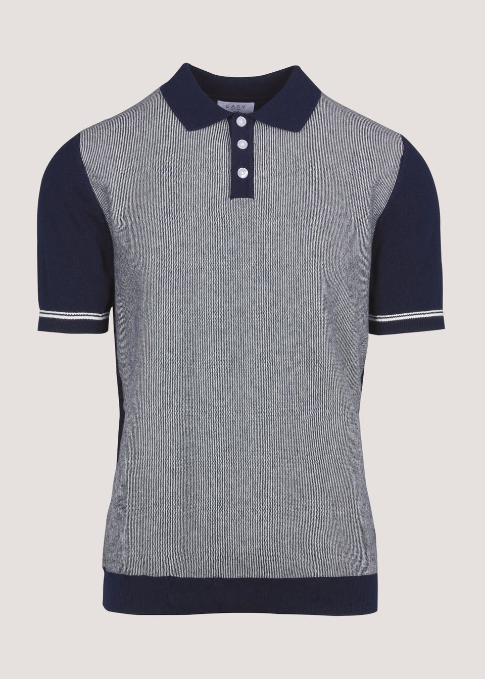 Navy Birdseye Polo Shirt