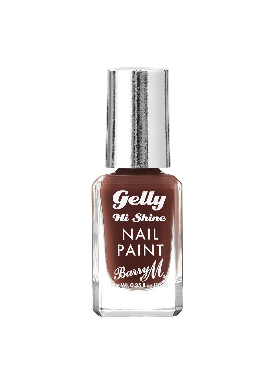 Barry M Gelly Hi Shine Nail Paint - Cappuccino (10ml)