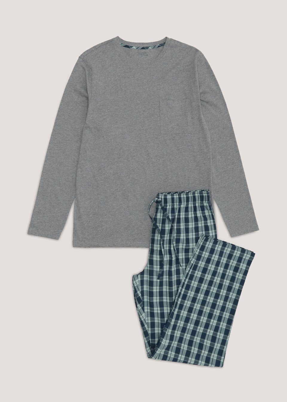 Green Check Pyjama Set