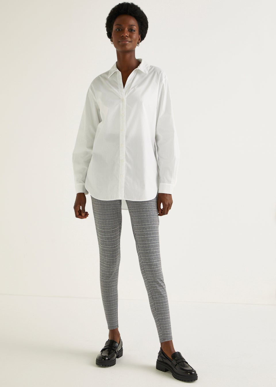 Papaya Petite Mark Textured Leggings Matalan