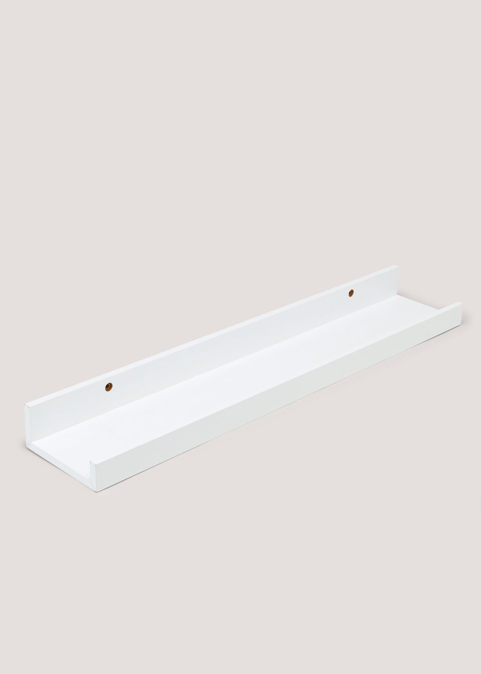 White Wooden Shelf (90cm x 12cm)
