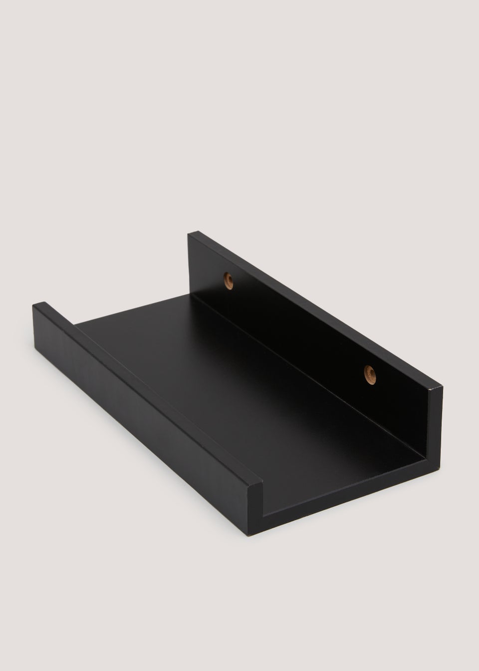 Set of 3 Black Picture Shelves (25cm / 35cm / 45cm) Matalan