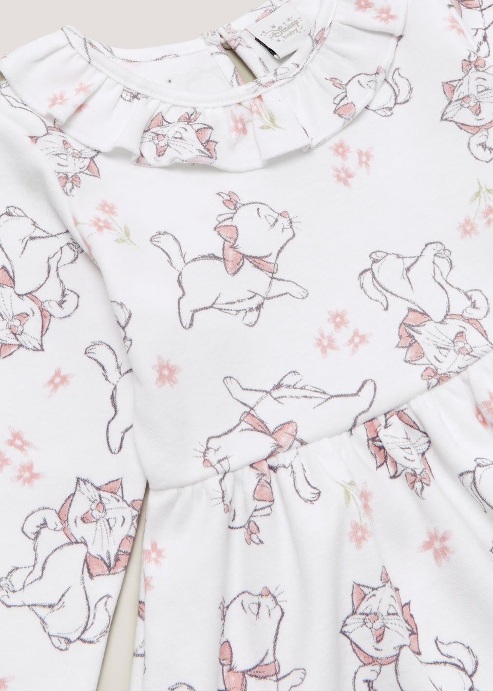 Baby White Disney Marie Dress Newborn 12mths