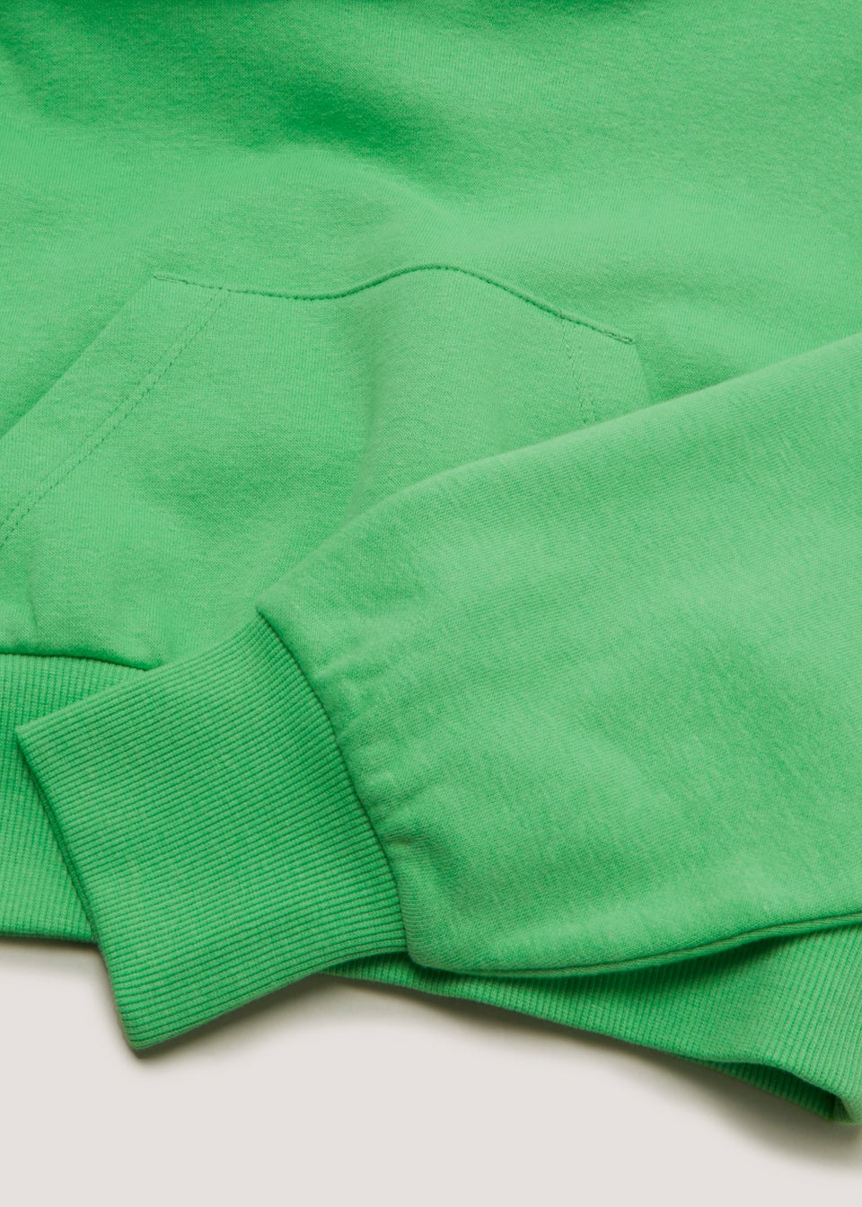 Girls Candy Couture Green Cropped Hoodie (9-16yrs)