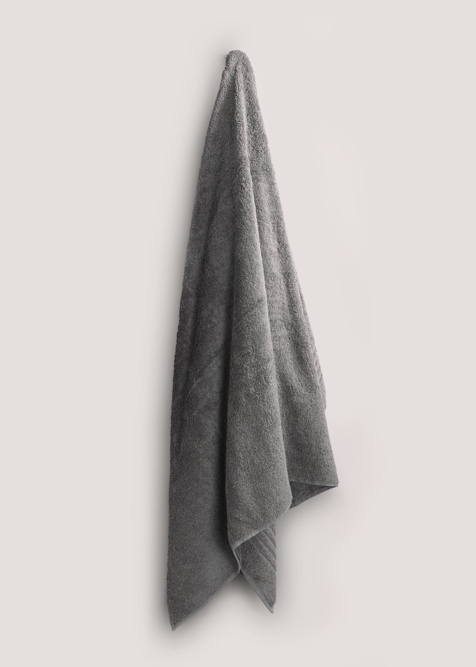 Grey 100% Egyptian Cotton XL Bath Sheet