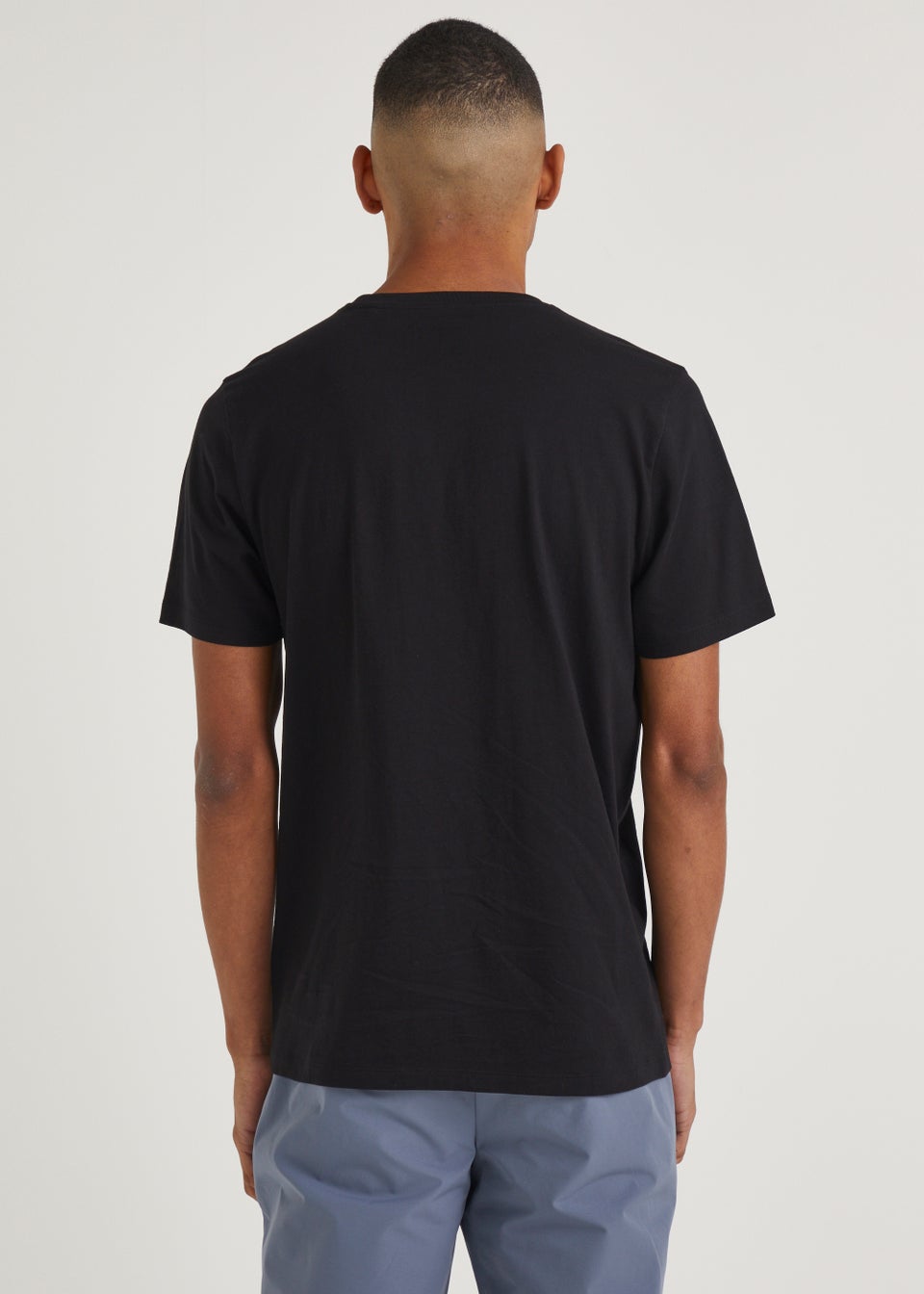 US Athletic Black Flux City T-Shirt - Matalan