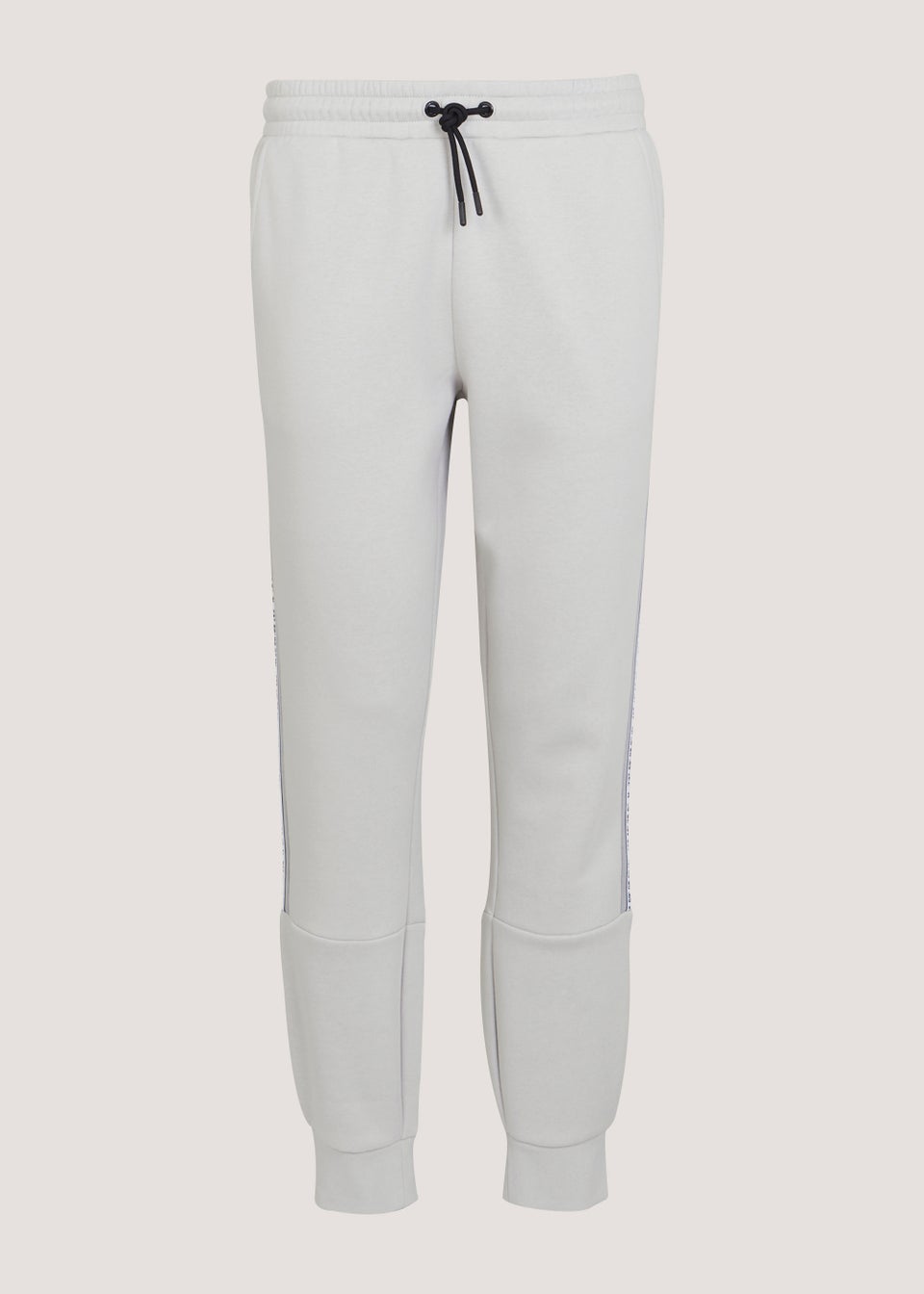 US Athletic Light Grey Tape Joggers