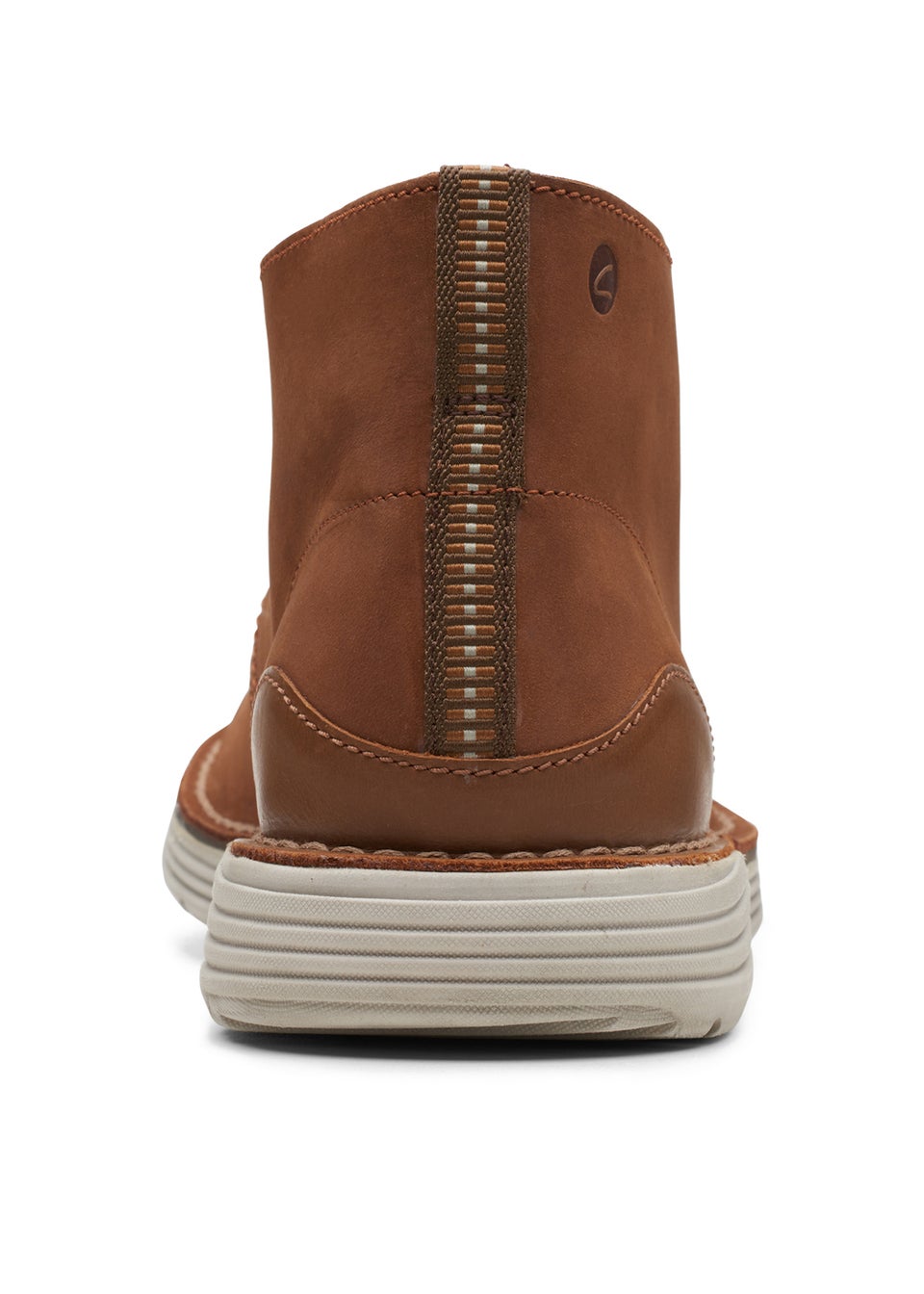 Clarks Tan Brahnz Mid Nubuck Leather Shoes