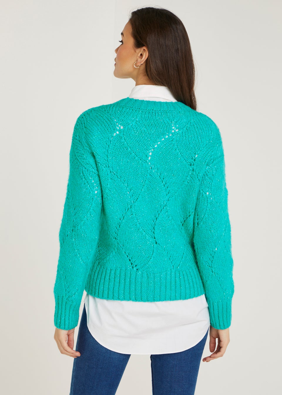 Green Knitted Jumper