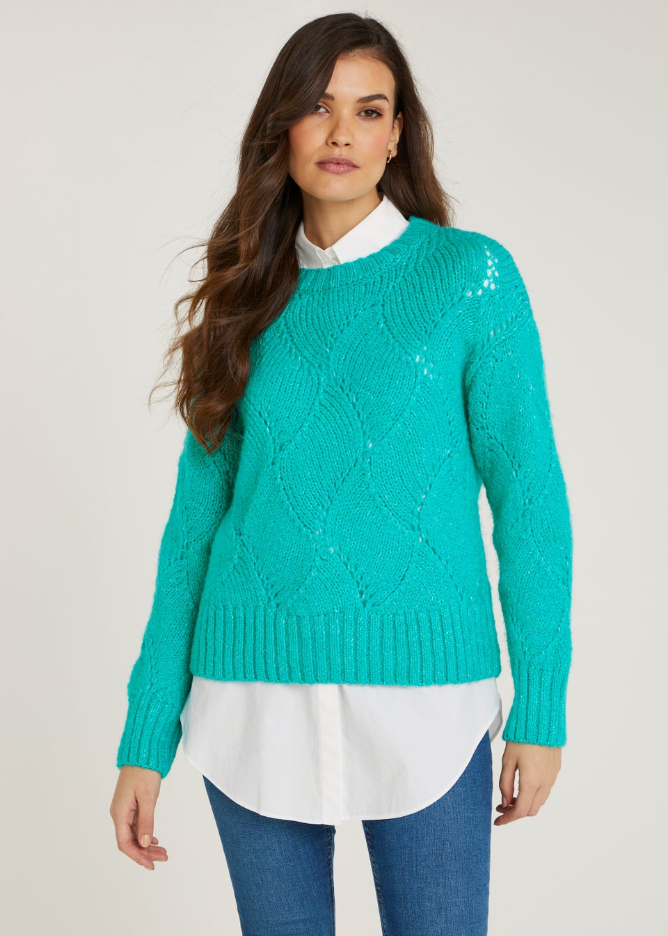 Matalan green jumper outlet