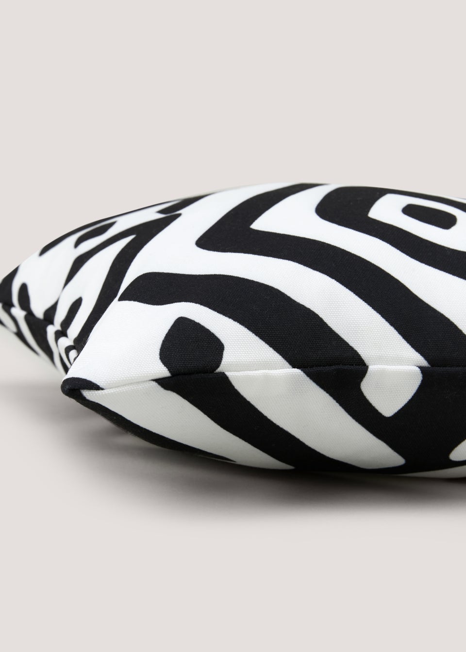Black and new arrivals white cushions matalan