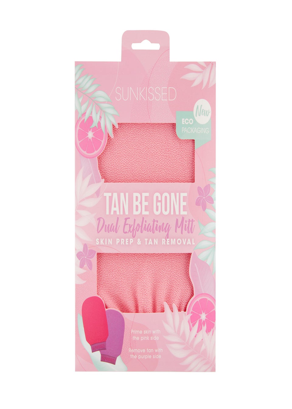 Sunkissed Tan Be Gone Dual Exfoliating Mitt