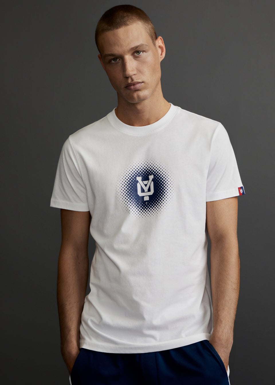 Y.O. White Graphic T-Shirt