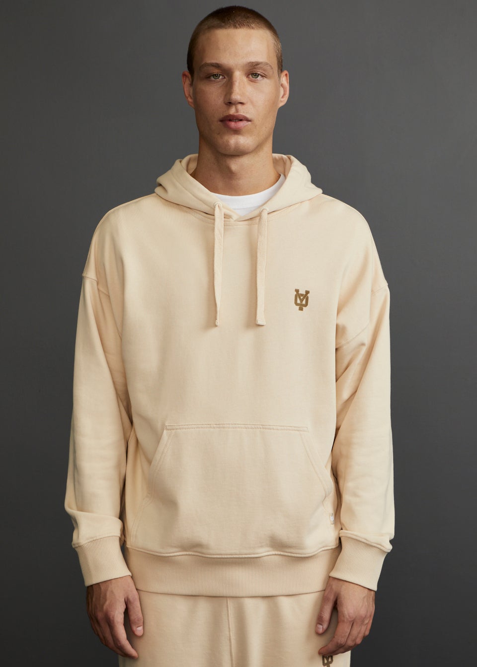 Y.O. Ecru Hoodie