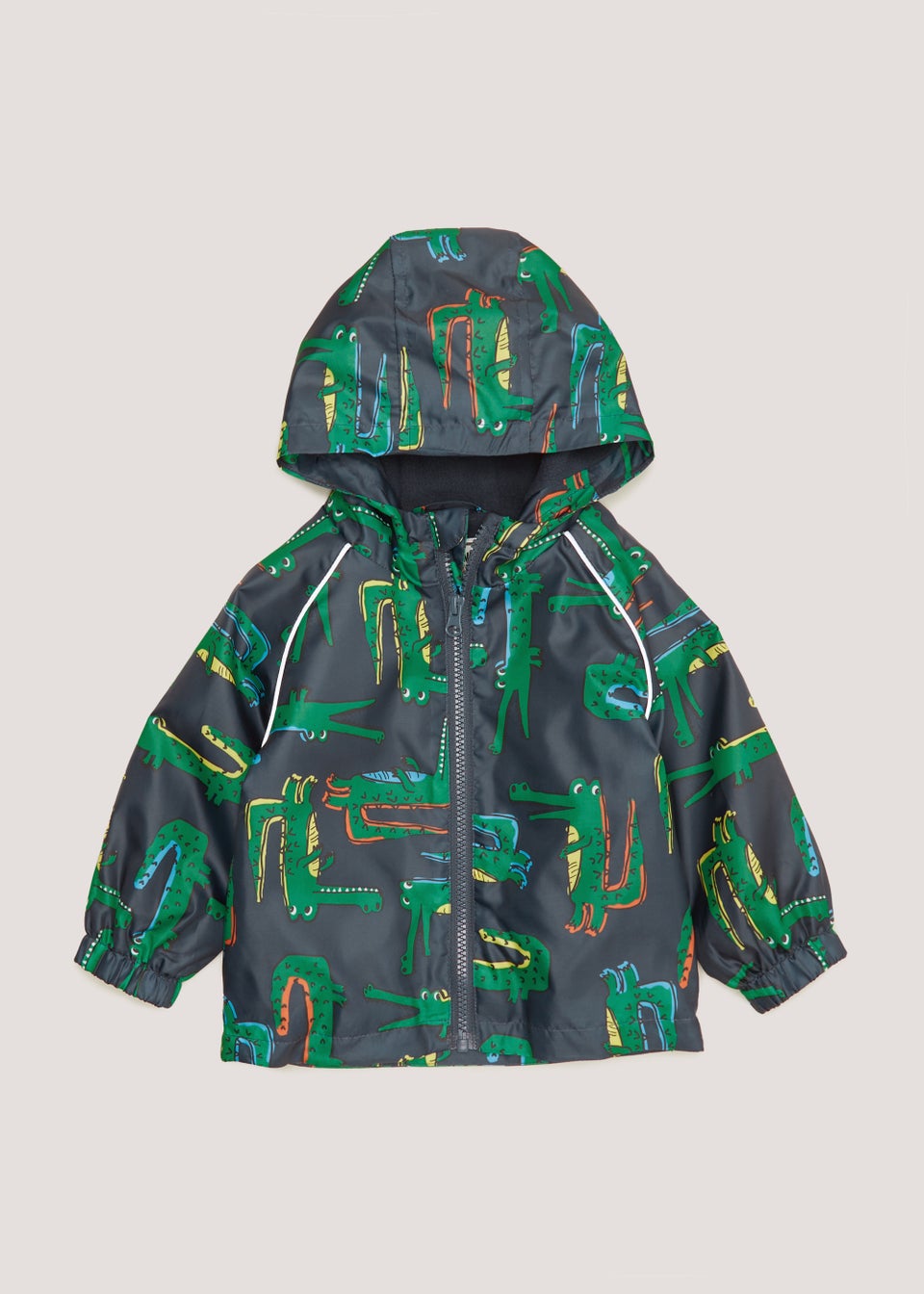 Boys Navy Crocodile Raincoat (9mths-6yrs)